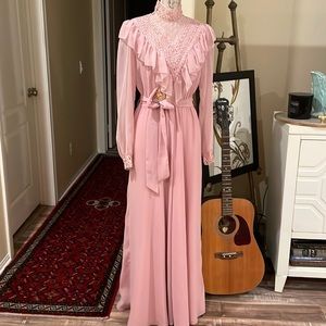 Norman Berg Vintage Cottagecore Dress